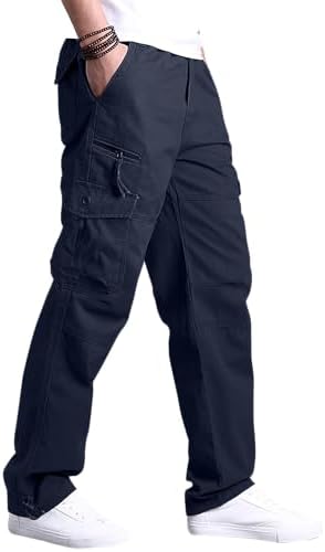 Vue 3 de Pantalons Cargo Homme Taille