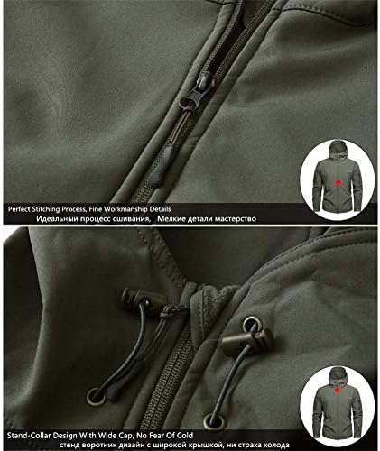 Vue 6 de Tactique Veste Militaire Chaude