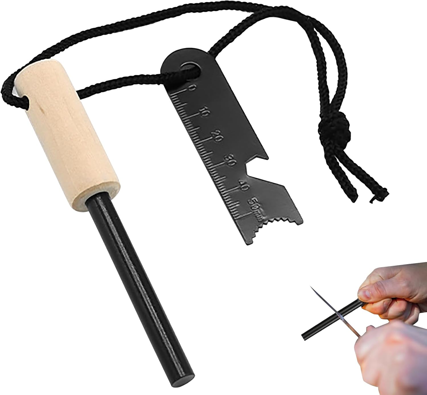 Survival Fire Steel Kit