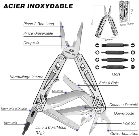 Vue 2 de Mossy Oak Pince Multifonction