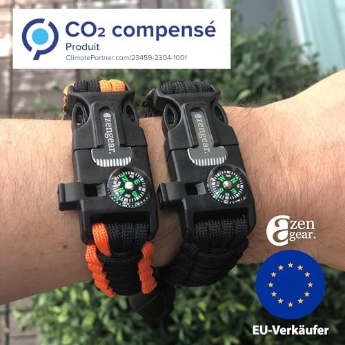 Vue 3 de Bracelets De Survie En