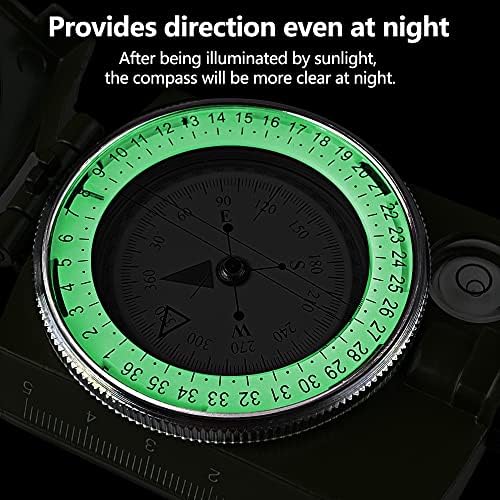 Vue 4 de Gvolatee Boussole Multifonctionnelle Militaire