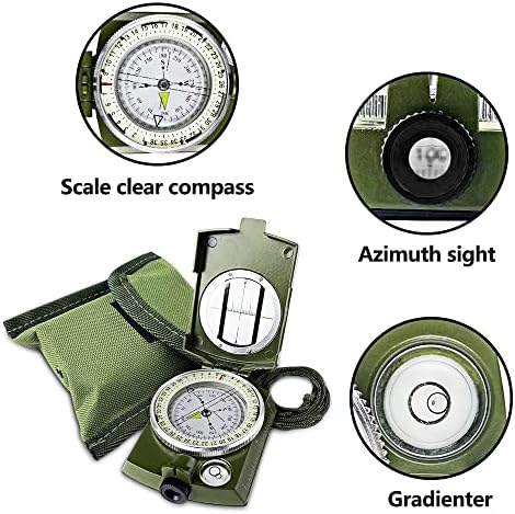 Vue 5 de Gvolatee Boussole Multifonctionnelle Militaire