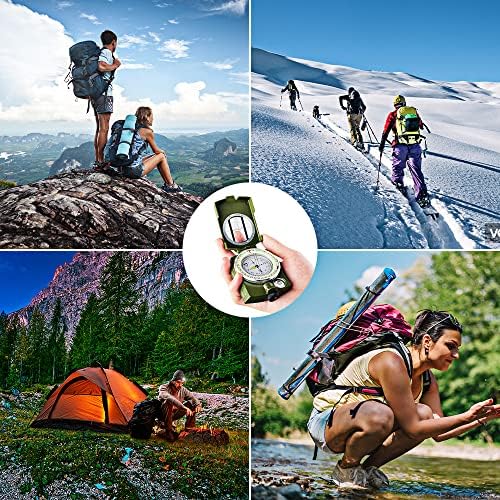 Vue 6 de Gvolatee Boussole Multifonctionnelle Militaire
