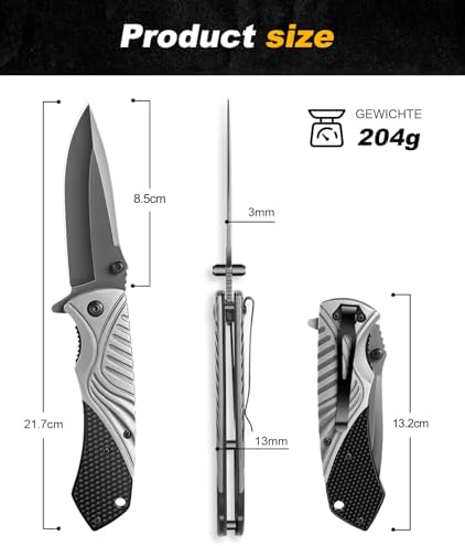 Vue 4 de Couteau Pliant Avec Revetue