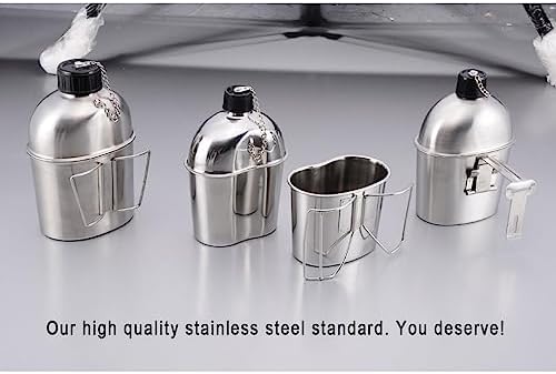 Vue 7 de Gourde Militaire En Acier