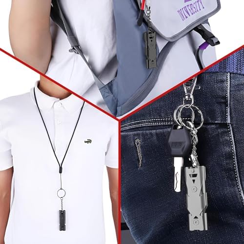 Vue 4 de Pieces Sifflet De Signal