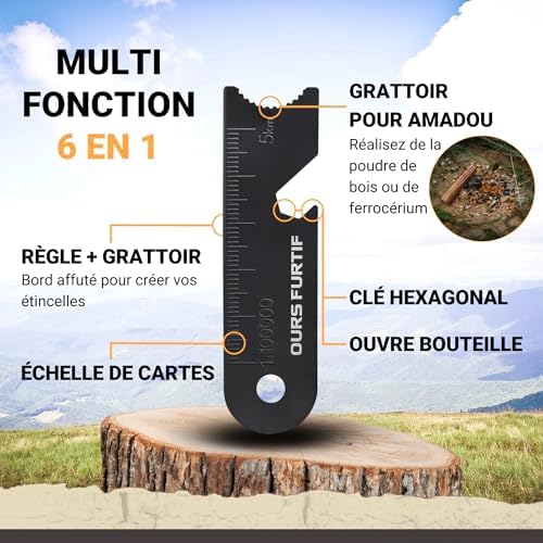 Vue 5 de Kit Firesteel Xxl Pierre