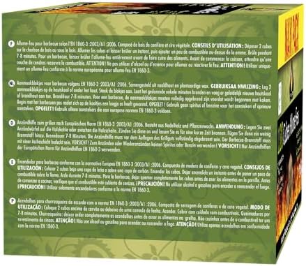 Vue 3 de Cubes Allume Feu Naturels