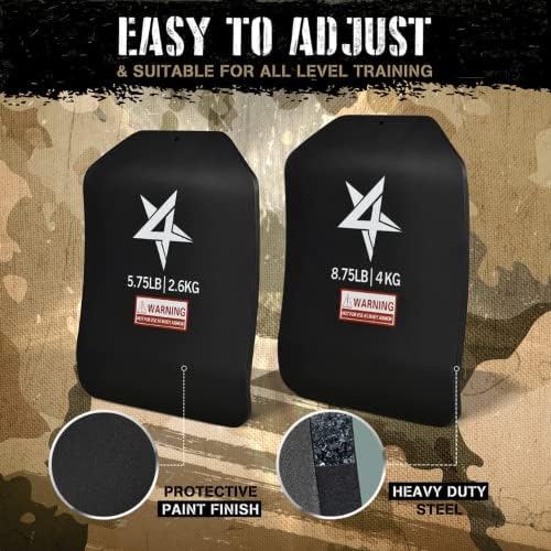 Vue 3 de Yesall Plaque De Gilet