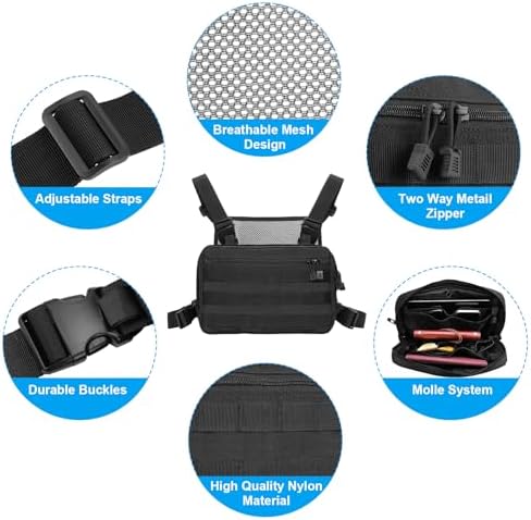 Vue 3 de Kyrio Tactical Chest Rig