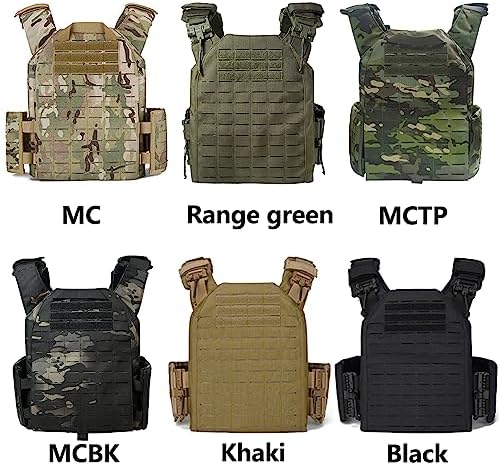 Vue 6 de Gilet Tactique Militaire Airsoft