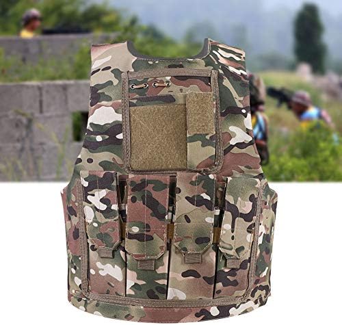 Vue 5 de Alomejor Gilet Camouflage Enfant