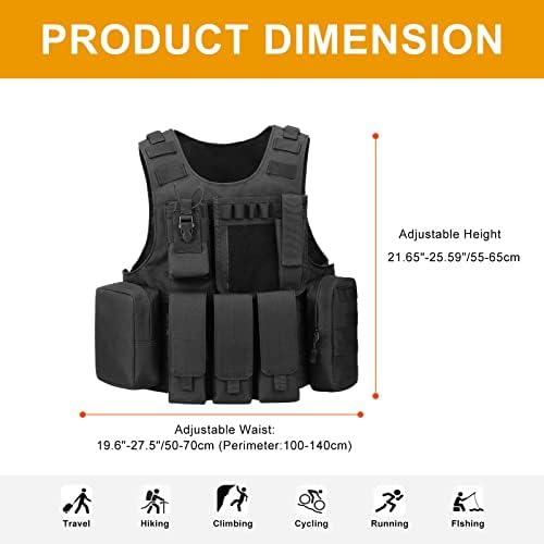 Vue 2 de Huntvp Gilet Tactique Armee