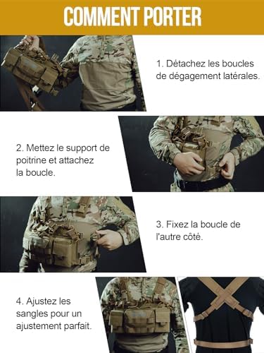 Vue 6 de Onetigris Chest Rig Molle