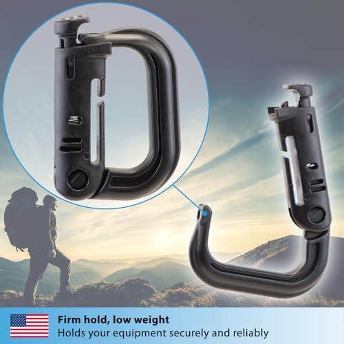 Vue 4 de Grimloc Mousqueton Noir Avec