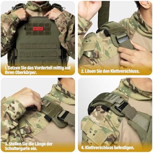 Vue 2 de Onetigris Fyr Gilet Tactique