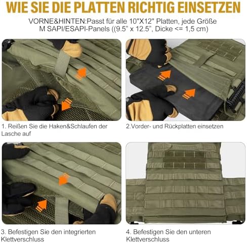 Vue 5 de Onetigris Fyr Gilet Tactique