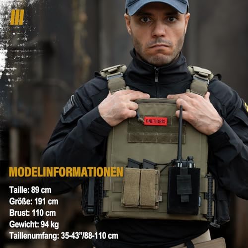 Vue 7 de Onetigris Fyr Gilet Tactique