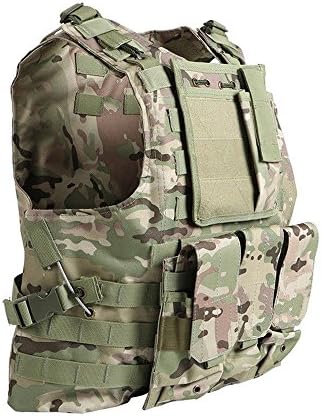 Vue 3 de Gilet Tactiquemilitaire Armee Giletmolle