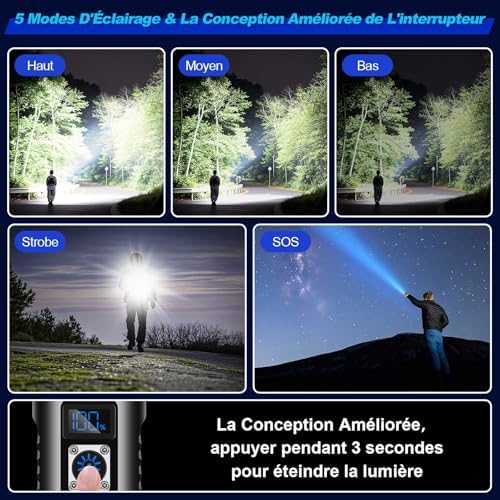 Vue 5 de Lampe Torche Led Ultra