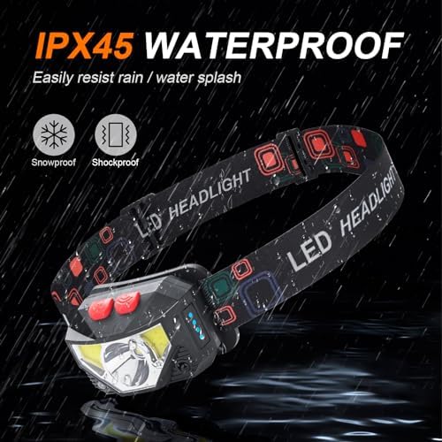 Vue 5 de Grifema Lampe Frontale Rechargeable