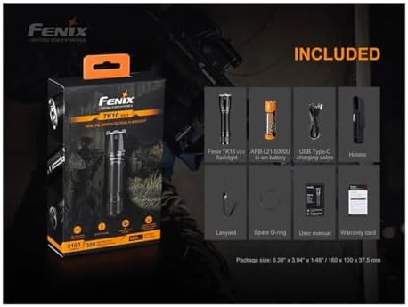 Vue 6 de Lampe Torche Lumens Tk