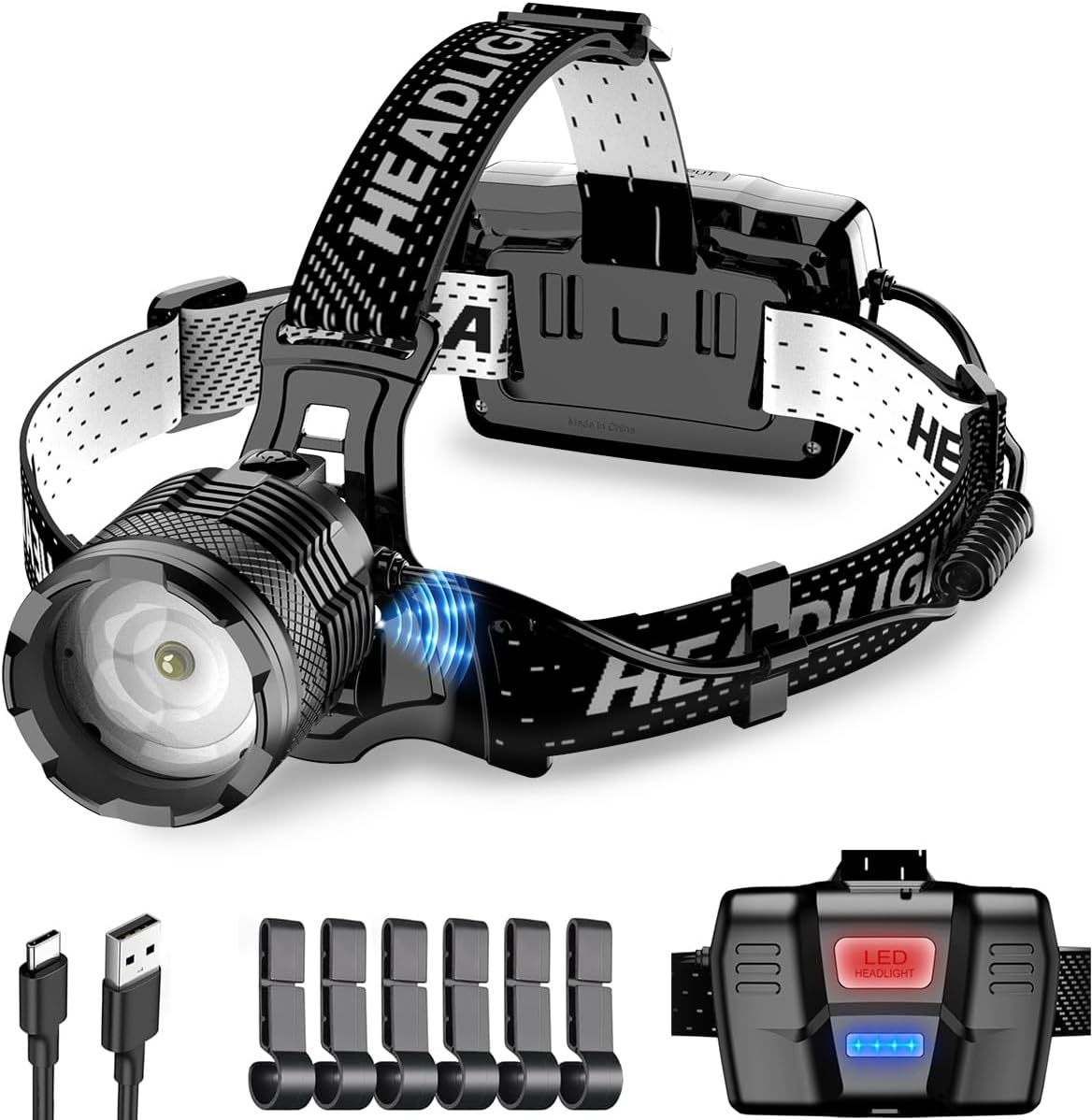 Lampe Frontale Ultra Puissante