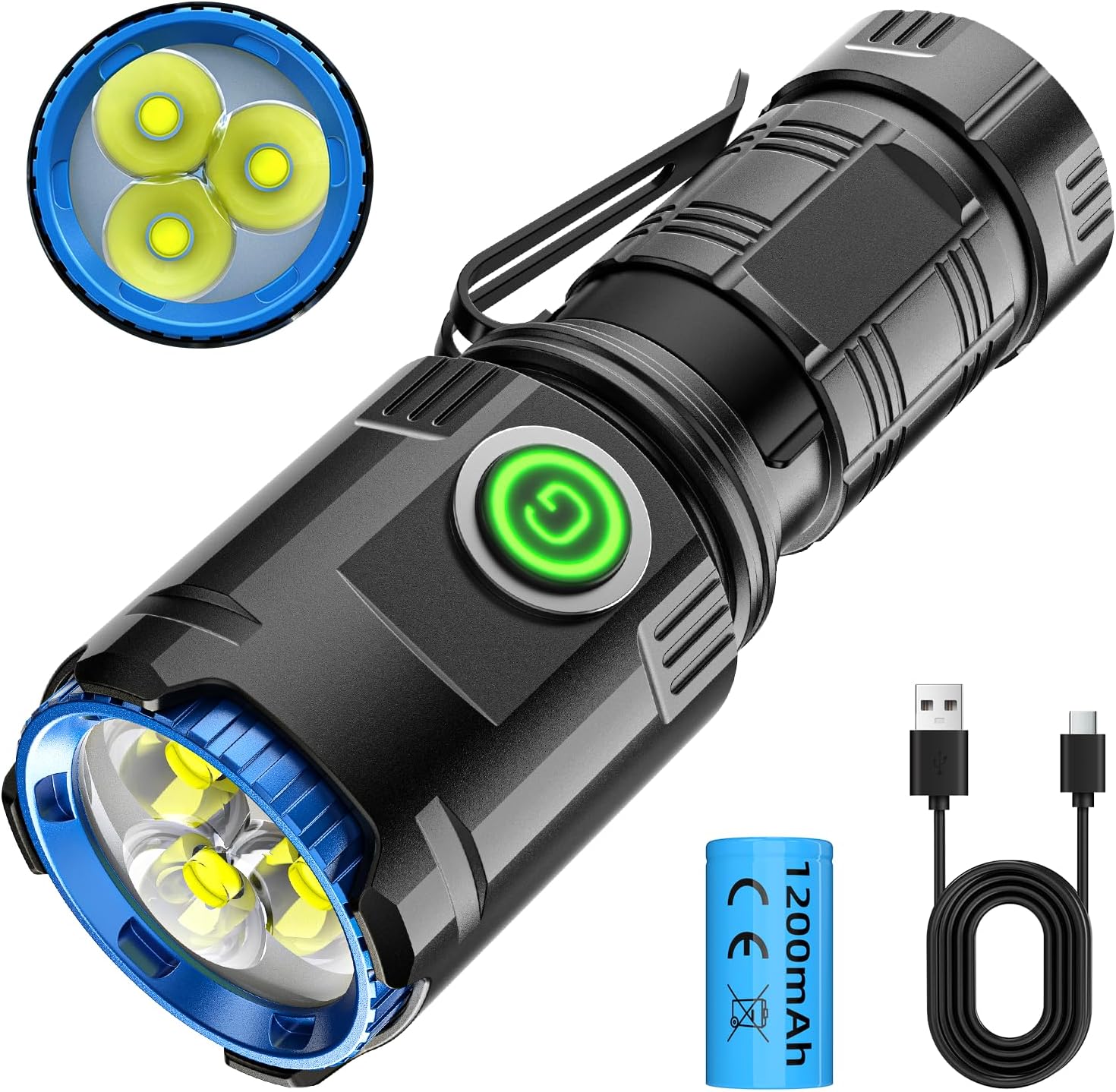 Gearlite Lampe Torche Led