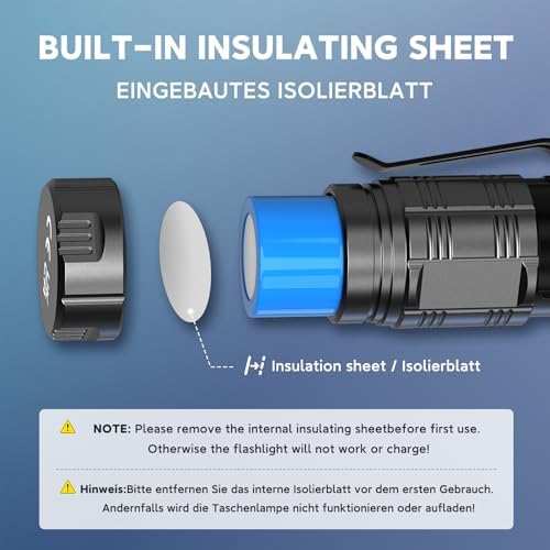 Vue 2 de Gearlite Lampe Torche Led