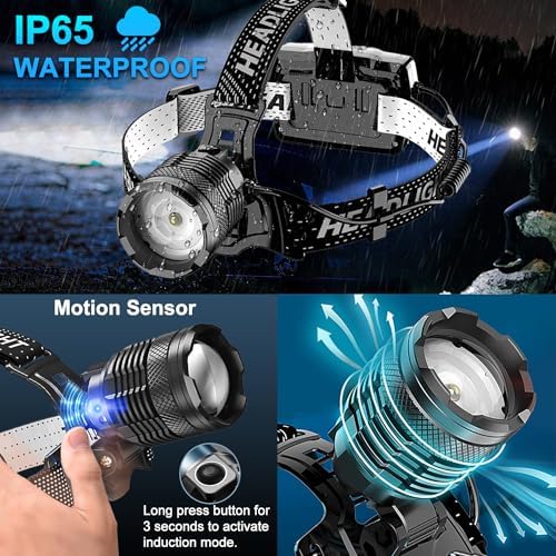 Vue 6 de Lampe Frontale Ultra Puissante