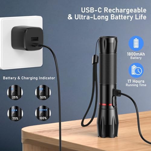 Vue 5 de Blukar Lampe Torche Led