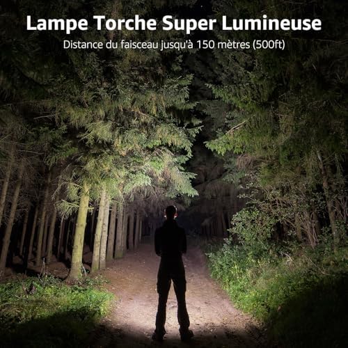 Vue 2 de Lepro Lampe Torche