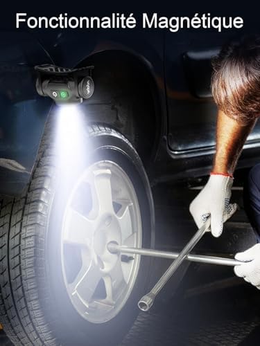 Vue 6 de Unbon Lampe Frontale Led