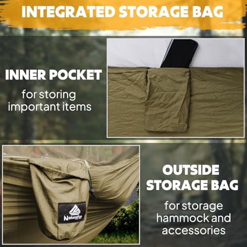 Vue 5 de Naturefun Hamac De Camping