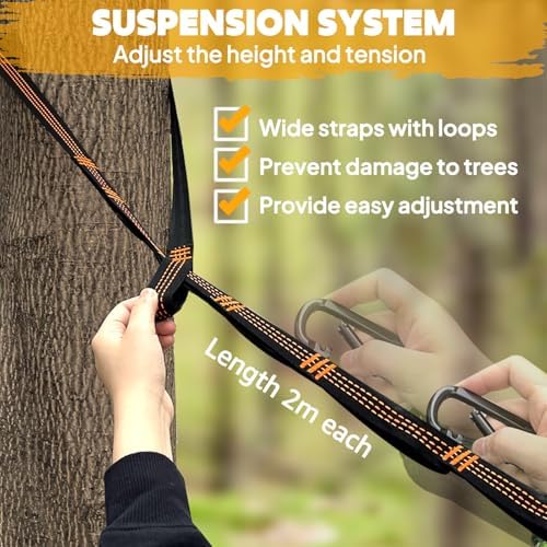 Vue 6 de Naturefun Hamac De Camping