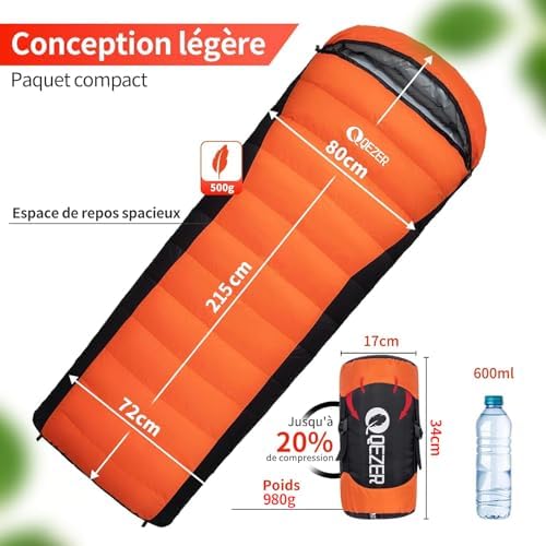 Vue 2 de Sac De Couchage Adulteen