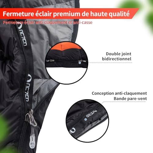 Vue 5 de Sac De Couchage Adulteen