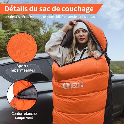 Vue 6 de Sac De Couchage Adulteen