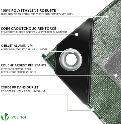 Vue 2 de Vounot Bache De Protection