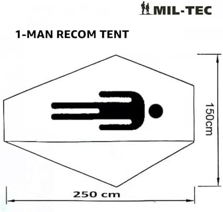Vue 6 de Miltec Recom Tente Pour
