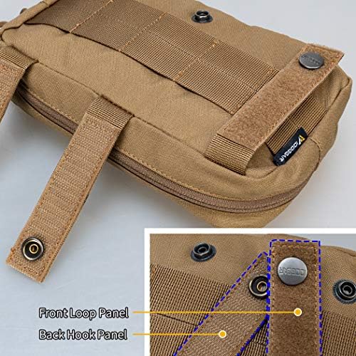 Vue 5 de Idogear Pochette Tactiques Molle