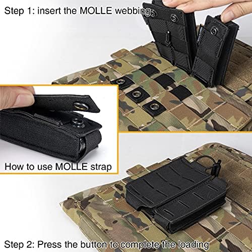 Vue 5 de Idogear Pochette Tactique Mag