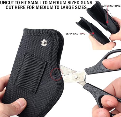 Vue 3 de Holster Pieces Noir Holster