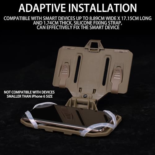 Vue 4 de Porteplaque De Telephone Tactique