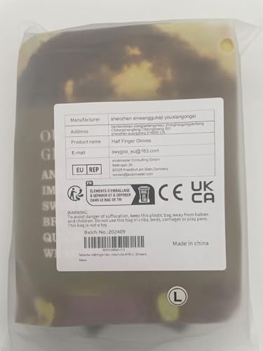 Vue 2 de Gants Tactiques Demidoigts Pour