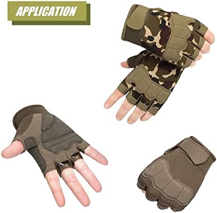 Vue 6 de Gants Sans Doigts Gants