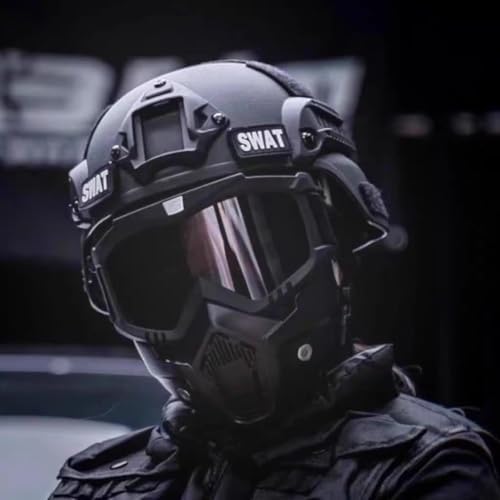 Vue 5 de Airsoft Paintball Full Face