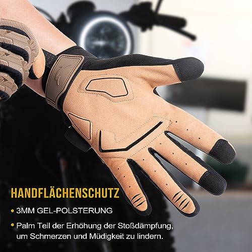 Vue 6 de Gants Tactiques Militaires Pour