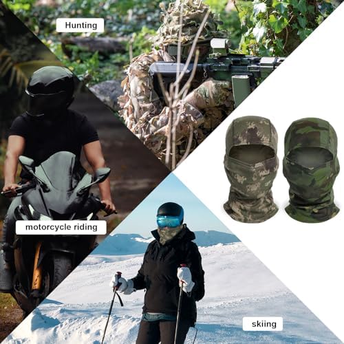 Vue 6 de Pieces Cagoule Masque De